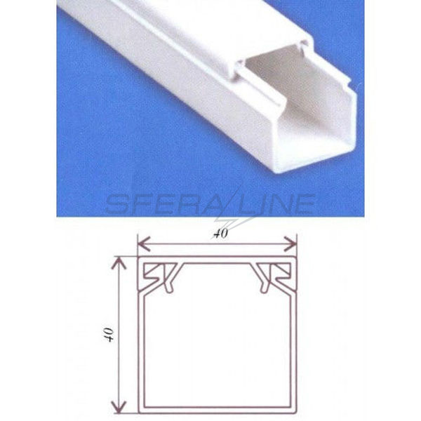 Кабельний канал 40х40, ТМ 220